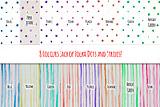 Seamless Watercolor Pattern Bundle, a Pattern Graphic by Violet LeBeaux (Thumbnail 2 of 5)