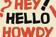 Johny Bulldog All Caps Display Font, a Handwritten Font by alphArtype (Thumbnail 6 of 8)