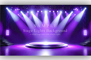 15 Stage Lights Background, a Background Graphic by NOMO DESIGN (Thumbnail 12 of 16)