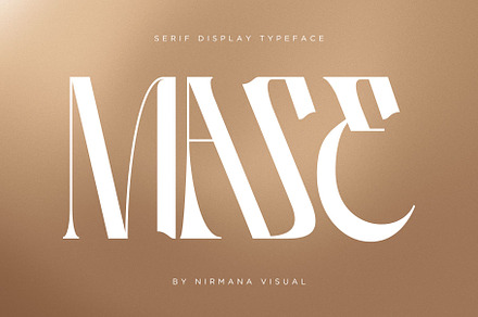 Mase - Branding Logo Font, a Serif Font by Nirmana Visual