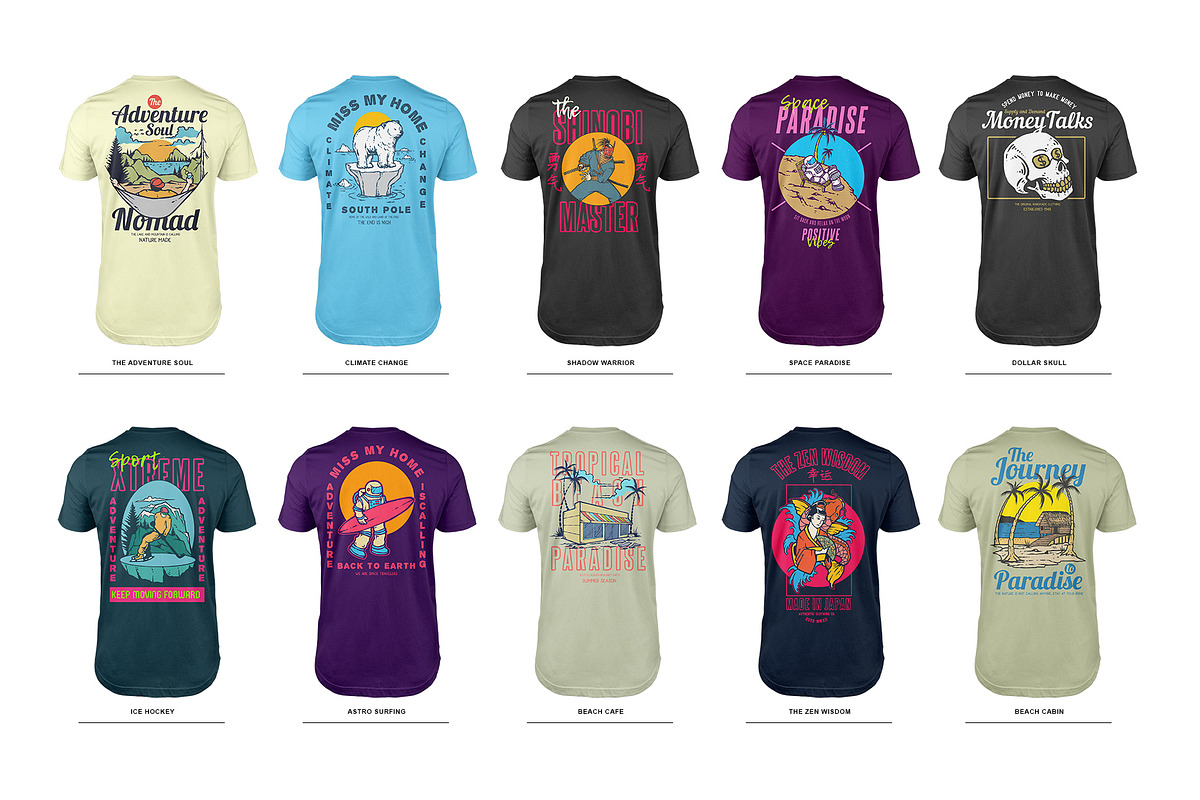 100 Street Style T-Shirt Designs, an Illustration by TSV Art Collective (Photo 20 of 21)