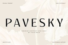 Pavesky – Luxury Elegant Beauty Sans