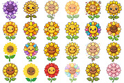 Cute Sunflower Png, an Object Illustration by Forhadx5 (Thumbnail 3 of 6)