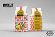 Tuck Lid Window Box Mockup, a Packaging Mockup by INCDesign (Thumbnail 4 of 8)