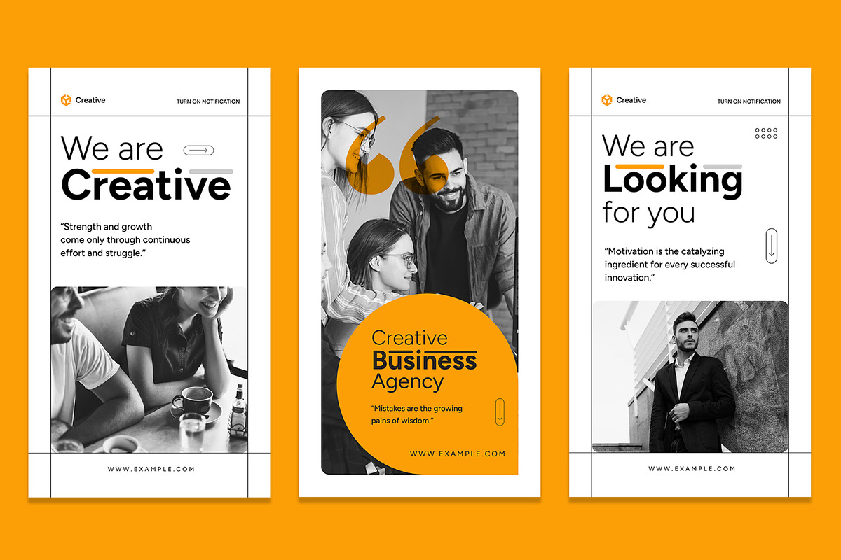 Business Social Media Story Layout, a Websites & App Template by CreativeShaper (Photo 2 of 4)