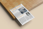 Newspaper Mockup, an Advertising Mockup by Pikachudesign (Thumbnail 2 of 5)