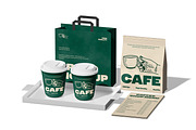 Cafe & Coffeeshop Branding Mockup, a Packaging Mockup by Unerispace (Thumbnail 2 of 5)