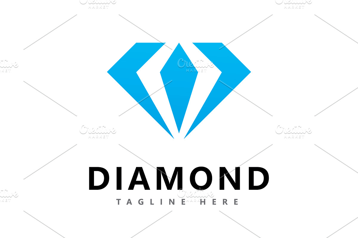 Diamond logo vector design template, a Graphic by T.Vooka
