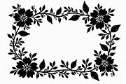 Floral Laser Cut Frame Bundle, an Illustration by Designs_River (Thumbnail 2 of 9)