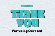 Glasfur - Bubble Display Font, a Handwritten Font by twinstd (Thumbnail 10 of 10)