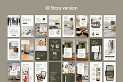Real Estate Instagram Canva, a Social Media Template by Studio B | Canva Template (Thumbnail 3 of 10)