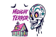 Best Halloween T Shirt Design, a Print Template by Studio Retouch (Thumbnail 8 of 11)