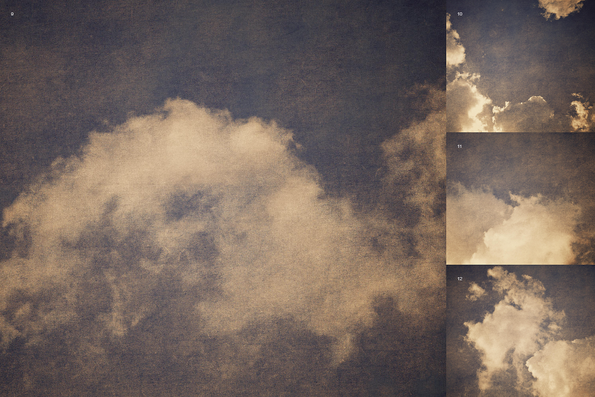 Grunge SKY Backgrounds-Golden style preview 7