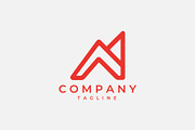 Abstract Letter AN Monogram Logo, a Branding & Logo Template by Vectorium Studio (Thumbnail 2 of 2)