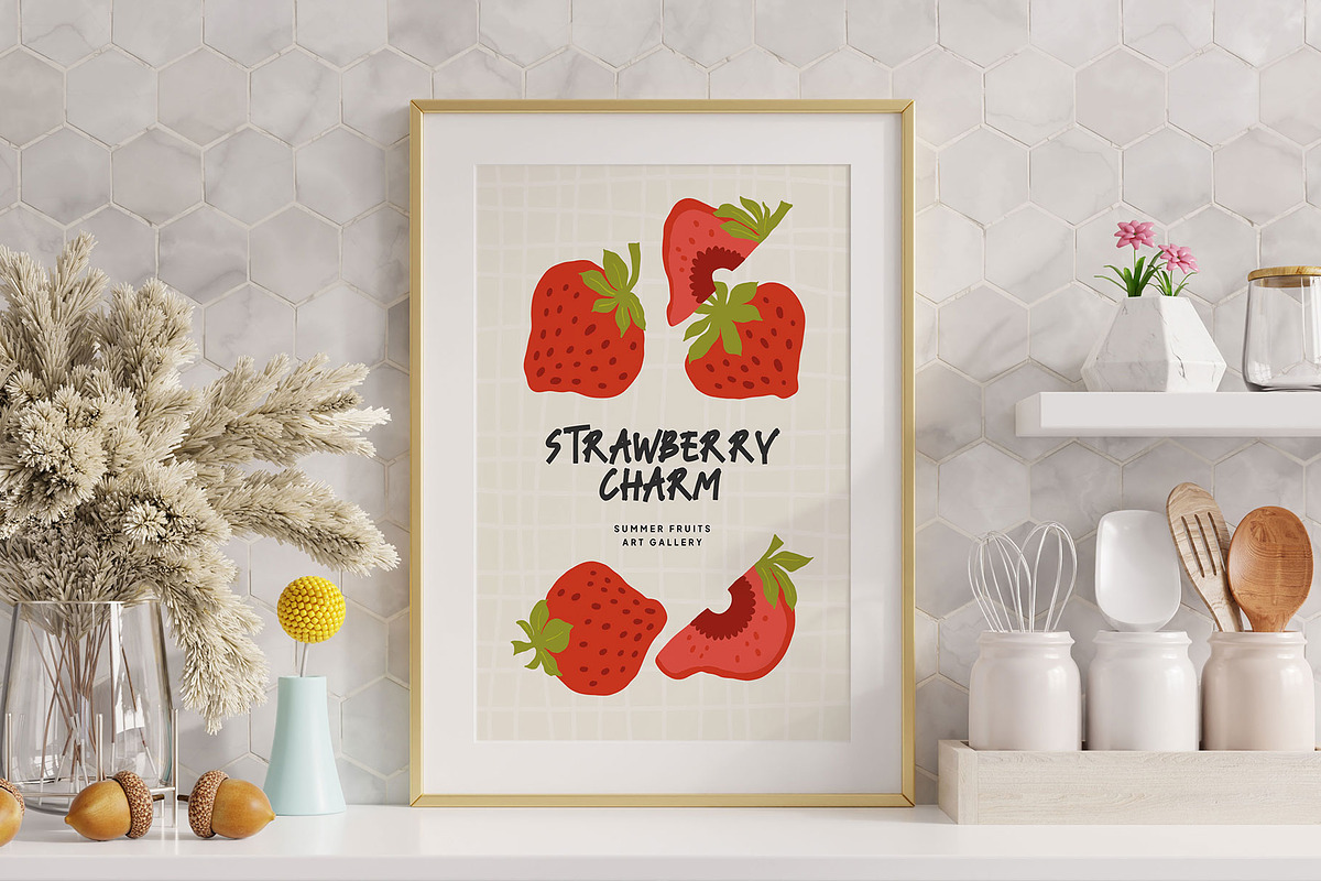 Summer Fruits | Wall Art Collection, an Object Graphic by Leleka.Store (Photo 17 of 20)