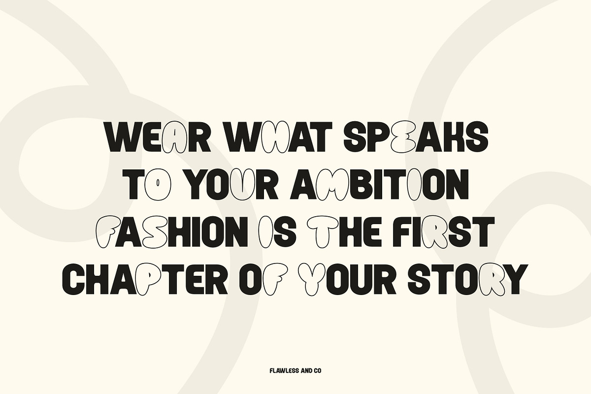 Noister - Modern Display Font, a Font by Flawless And Co (Photo 2 of 10)