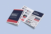 Bifold Mockup, an Advertising Mockup by swsi-studio (Thumbnail 2 of 5)