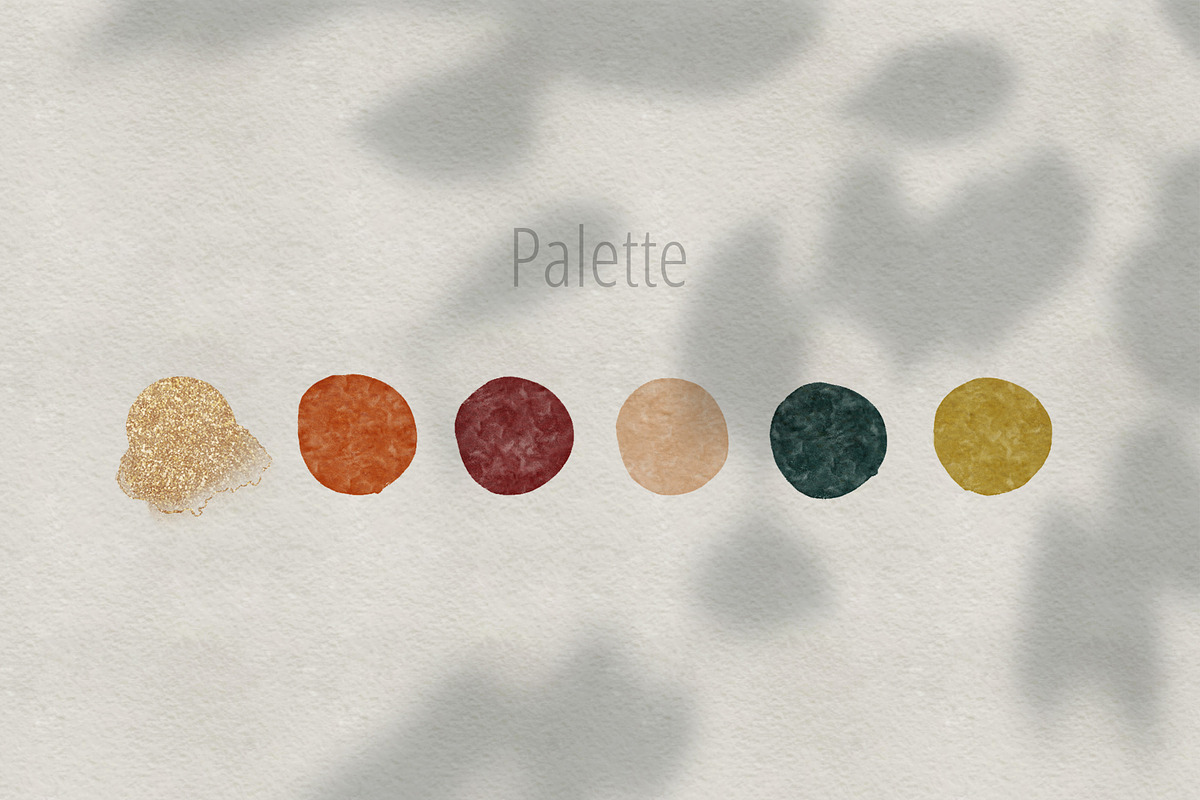 Shine II Gold & Watercolor, an Object Graphic by mamormo (Photo 2 of 5)