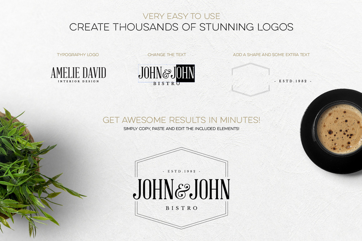 Logo Creation Kit Bundle Edition, a Branding & Logo Template by Graphicdome (Photo 38 of 41)