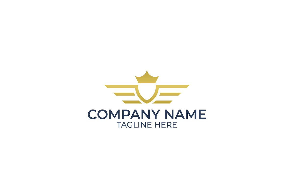 Wings Luxury Logo Design, a Branding & Logo Template by GranzCreative