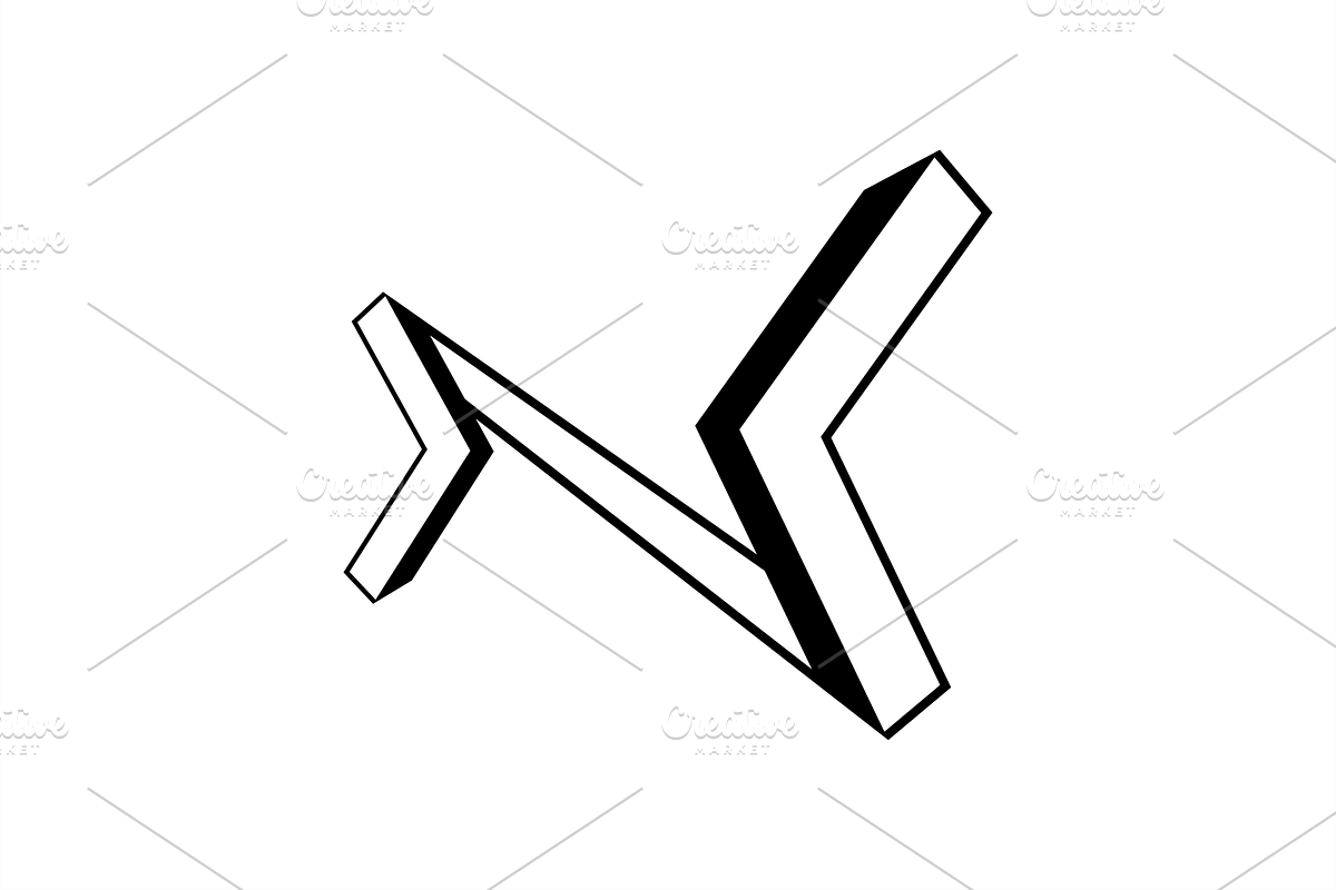 Isometric Letter N Logo, a Branding & Logo Template by Advateik ™ (Photo 2 of 2)