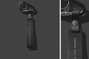 Keyring with Carabiner Mockup, an Advertising Mockup by SD Mockup (Thumbnail 2 of 3)
