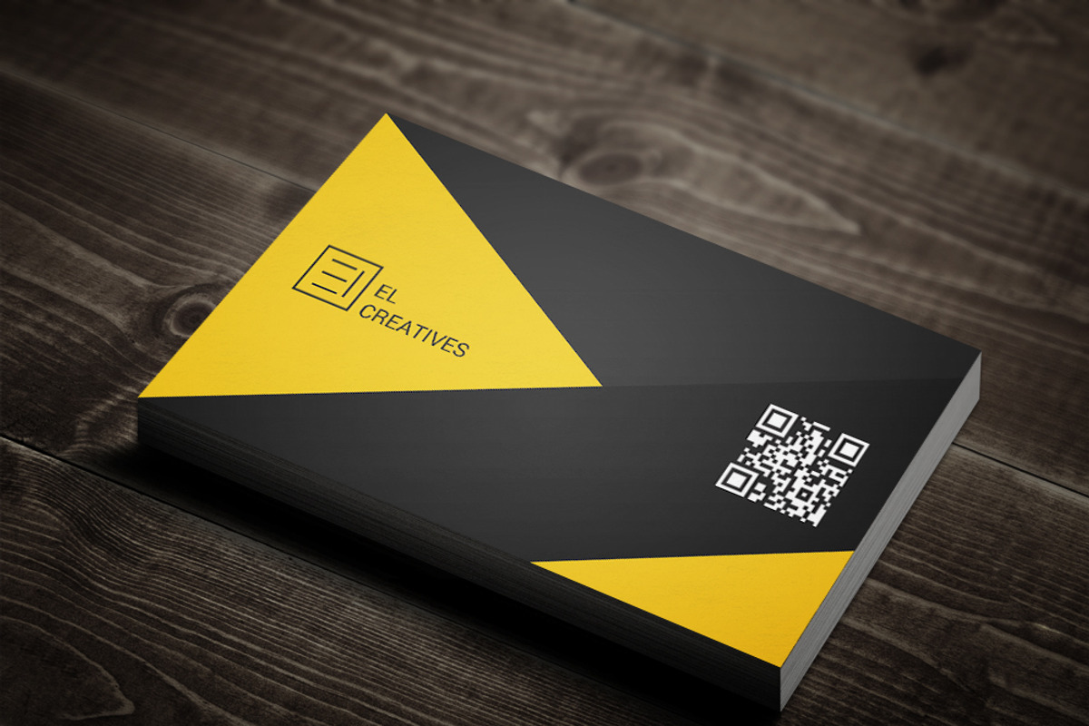 Creative Dark Business Card, a Business Card Template by bouncy (Photo 4 of 4)