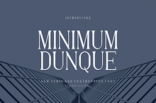 Minimum Dunque Font