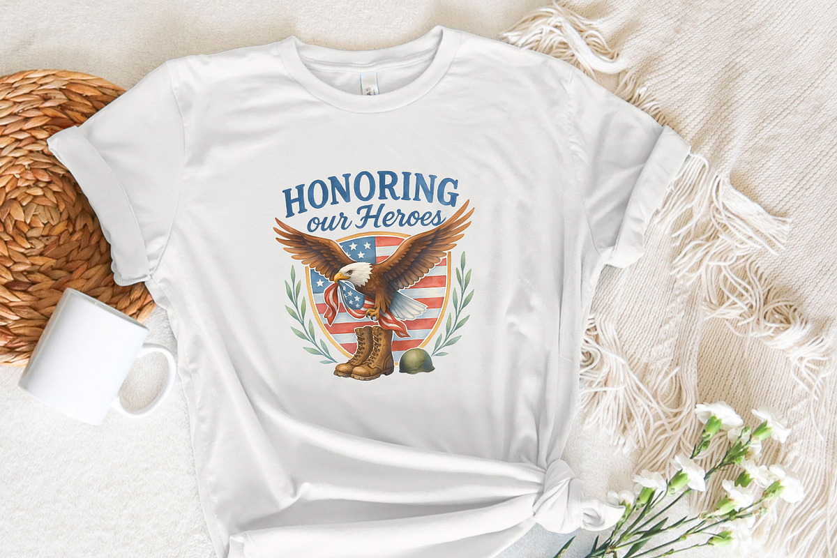 Honoring Our Heroes, Veterans png, an Illustration by SharpMarketplace (Photo 7 of 9)