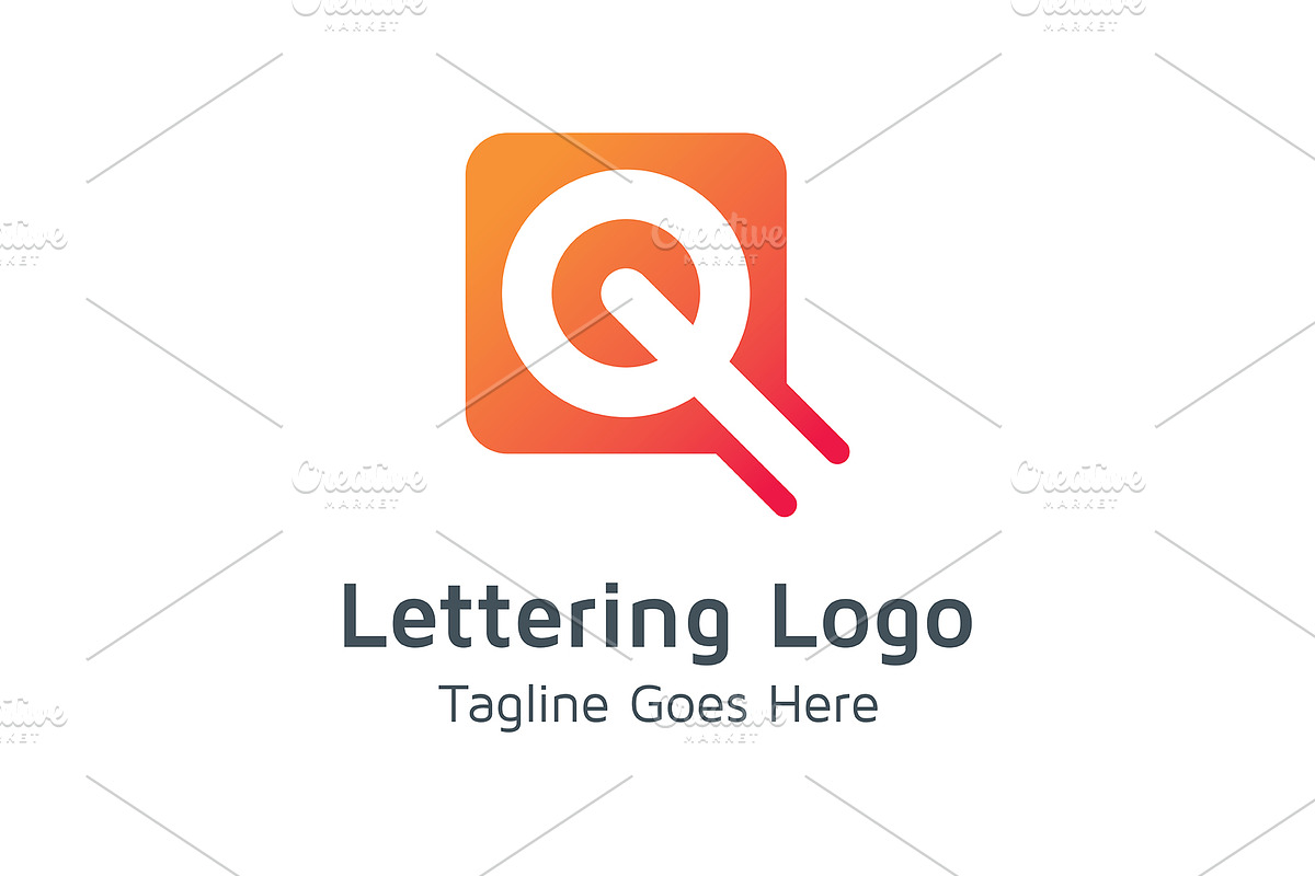 20 Logo Lettering Q Template Bundle, a Branding & Logo Template by Acongraphic (Photo 19 of 21)