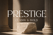 Prestige - Classy Serif Typeface, a Serif Font by HipFonts (Thumbnail 1 of 8)