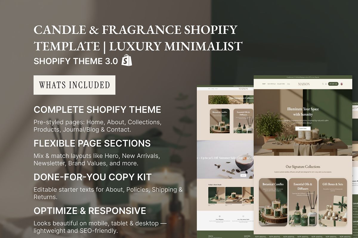 Maison Solea Candle Shopify Theme, a Shopify Template by AtelierDuVow (Photo 9 of 10)