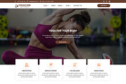 Yoga & Meditation Elementor Template, a WordPress Template by HasnainDEV (Thumbnail 2 of 5)