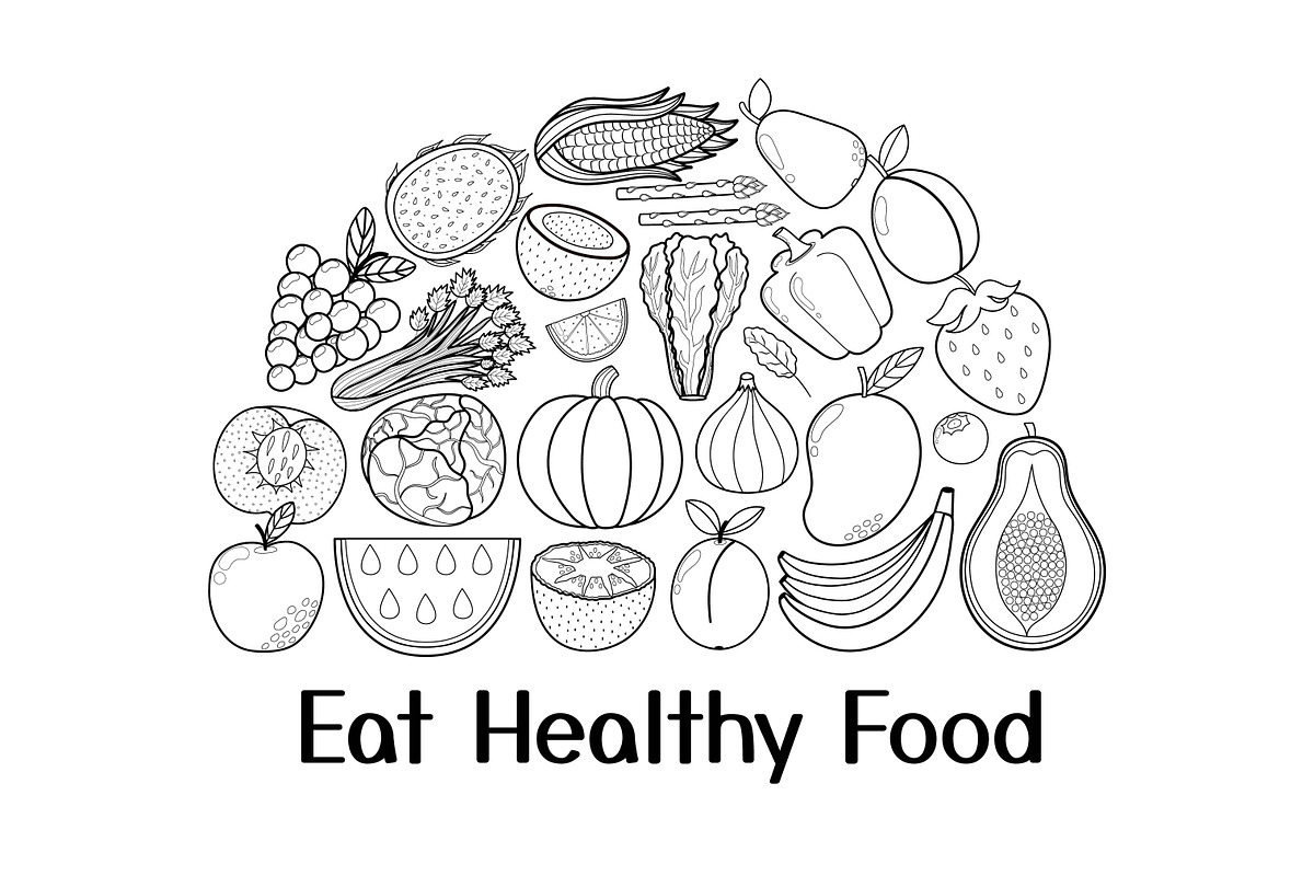 Fruits and Vegetables Clipart Bundle, an Object Graphic by Gulnara Sabirova (Photo 31 of 35)