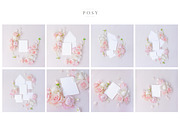 Card Mockup Bundle - Posy bundle, a Product Mockup by The Amore Vault (Thumbnail 2 of 4)