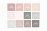 12 Modern Feminine Digital Papers, a Background Graphic by NorthWindPixels (Thumbnail 2 of 4)