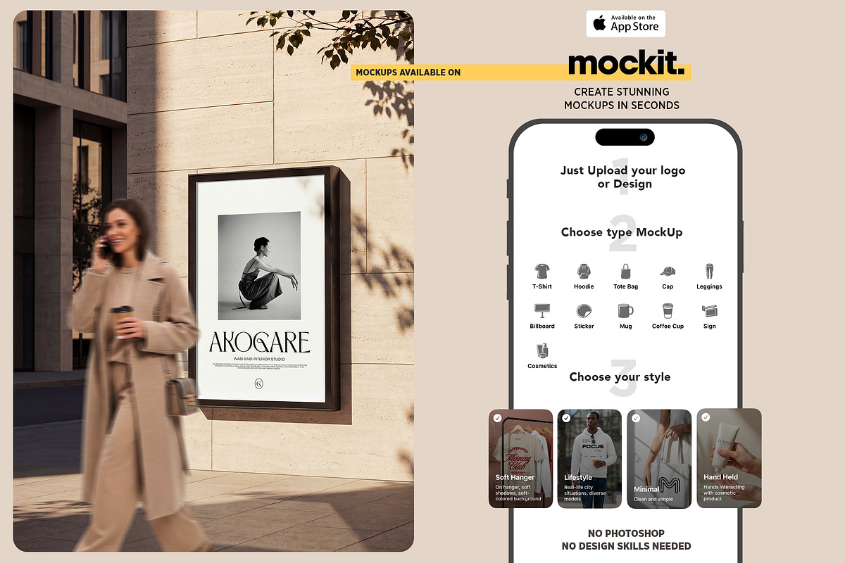 Creamy Branding Mockups Pack, a Product Mockup by Dikarte.Store (Photo 9 of 9)