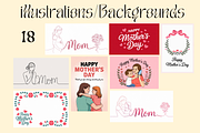 Mother's Day Illustrations & Clipart, a Decorative Illustration by Ace Designs (Thumbnail 2 of 3)