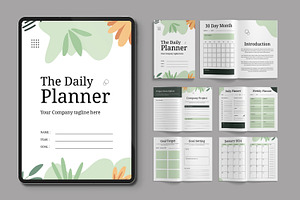 Daily Planner Layout, a Stationery Template by ContestDesign