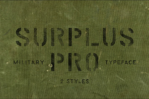 Surplus Pro - 2 Styles