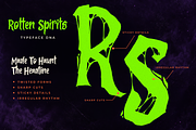 Rotten Spirits - Layered Horror Font, a Handwritten Font by agnyhasyastudio (Thumbnail 3 of 15)