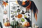 Halloween Bundle png, Hand-drawn, a Graphic by ollalya (Thumbnail 5 of 11)