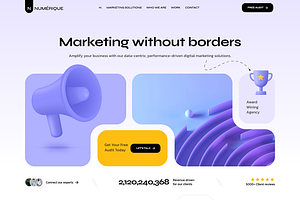 SEO Digital Marketing WordPress Them, a WordPress Template by Elite Templates