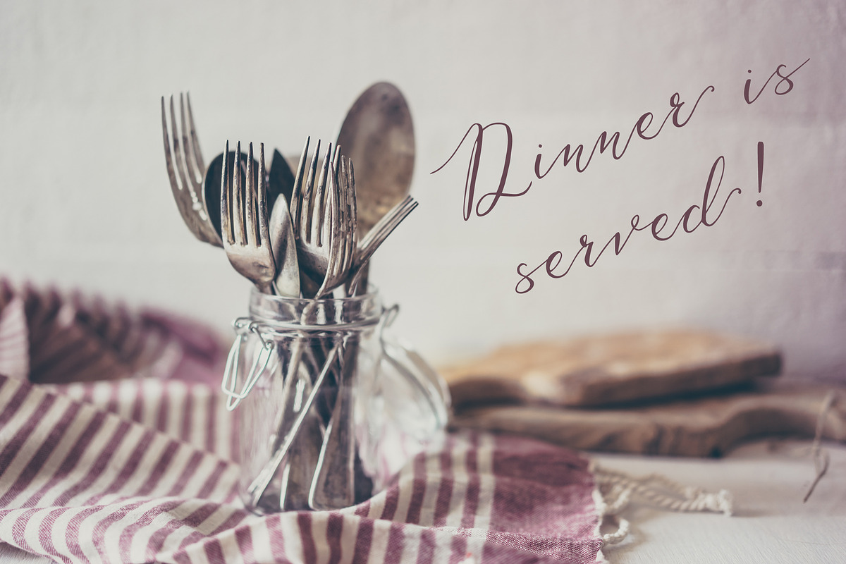 Serenity & Olivia Calligraphy Font, a Script Font by Fine Art Design Studio (Photo 18 of 19)