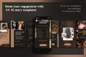 Hair Stylist Instagram Story Temp