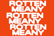 Goodhers Hooney | Display Sans, a Sans Serif Font by Jolicia Type (Thumbnail 6 of 13)