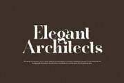The Fongka Elegant Serif Font, a Serif Font by Perfectype (Thumbnail 2 of 9)