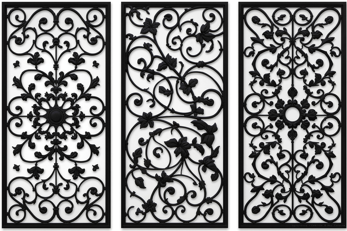 Floral Ornament Silhouette Panels, an Illustration by Designer_Momina (Photo 18 of 20)