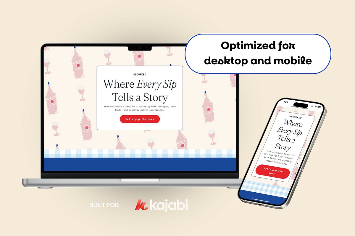 Florence Kajabi Sales Page Template, a Landing Page Template by Odd Creatives (Photo 2 of 6)