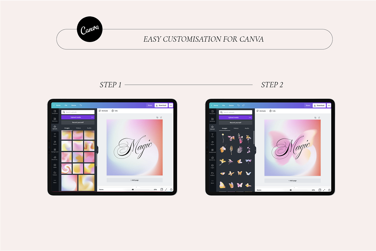 Spring-Grainy Gradient Textures, a Background Graphic by Kimo Studio (Photo 19 of 22)